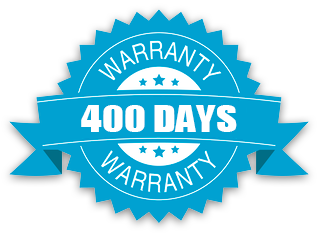 400 Days After-Sales Guarantee