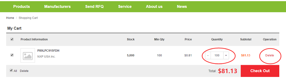 electronic components distributors in china