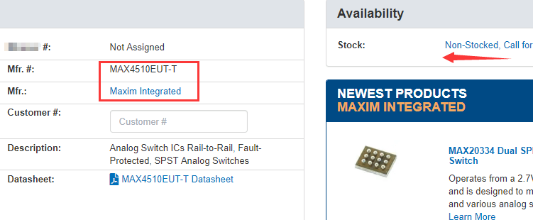 MAX4510EUT+T