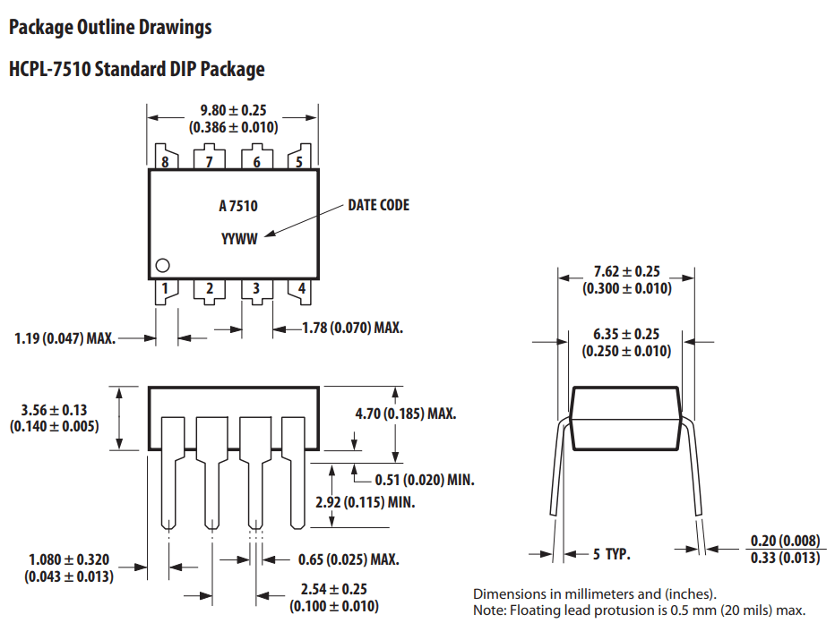 HCPL-7510 Standard DIP Package.png