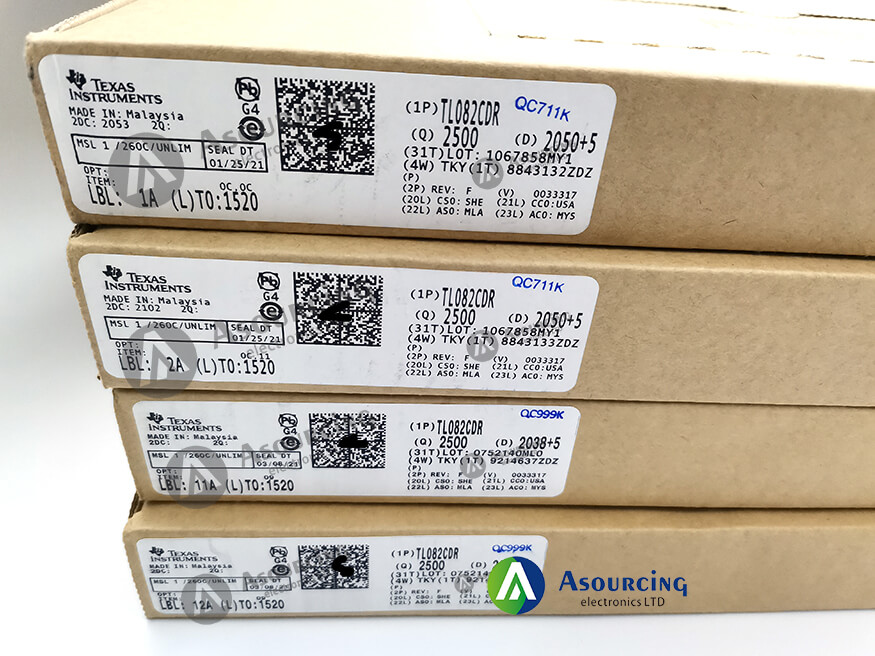 TL082CDR by Texas Instruments Amplifier