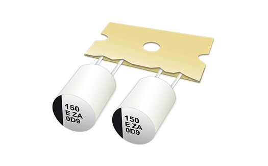 EEH-Zx Series Conductive Polymer Hybrid Aluminum Capacitors 